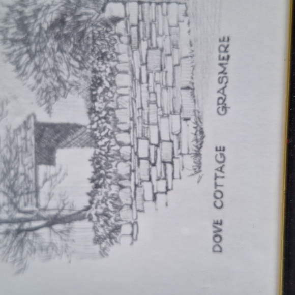 #ADR Drawing of Dove cottage at Grasmere England - Picture 3 of 5